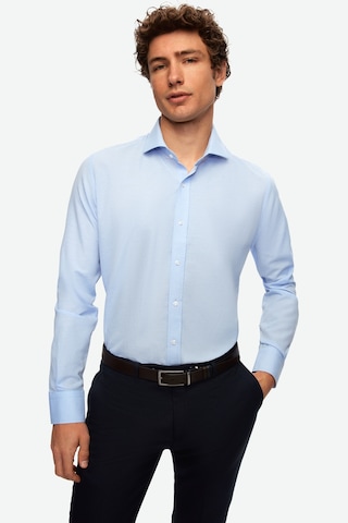 D'S Damat Ds Damat Slim Fit Açık Mavi İtalyan Yaka Dar Kesim Klasik Kravatlık Uzun Kollu Kolay Ütülenebilir Nefes Alan Gömlek 2hf02ort5185 Açık Mavi