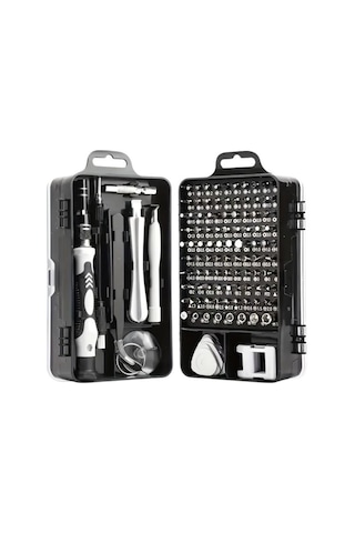 115 Parça Bilgisayar Gözlük Saat Telefon Tamir Tornavida Seti Kutulu