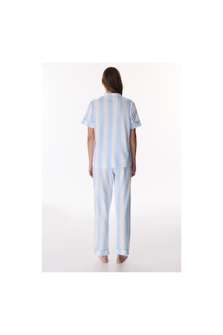 Penti Açık Mavi Dreamy Mood Gömlek Pantolon Pijama Takımı