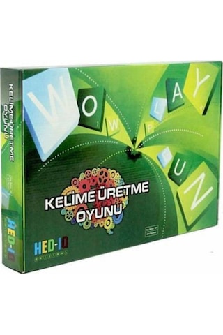 Kelime Oyunu / Yerli Üretim Scrabble Kelime Üretme Oyunu Z5
