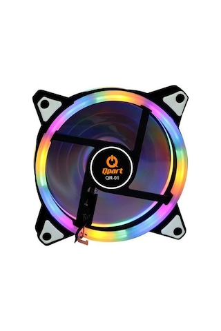 Qpart Qr 01 Rainbow 3 Pin Molex Kasa Fanı 12cm Kutulu