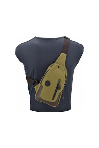 Bizoon 2022 Kanvas Sırt Ve Göğüs Çantası Bodybag