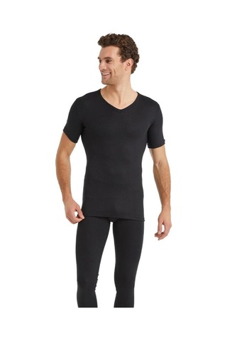 Blackspade V Yaka Kısa Kol Siyah Unisex Termal İçlik C3t6n2o1 001