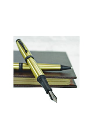 Monteverde Invincia Brass Gold Dolma Kalem M Uç Mv42503