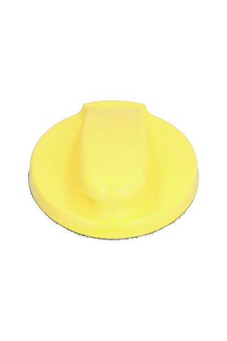 Yunboo El Fırçalama Bloku Pu Malzeme 125mm - El İle Zımpara Diski, Ergonomik Tasarım, Ahşap Ve Boya İşleri İçin Uygun