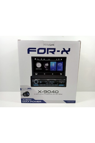 For-x İndash Teyp For-x X-9040 İndash Ekran Teyp Park Kameralı