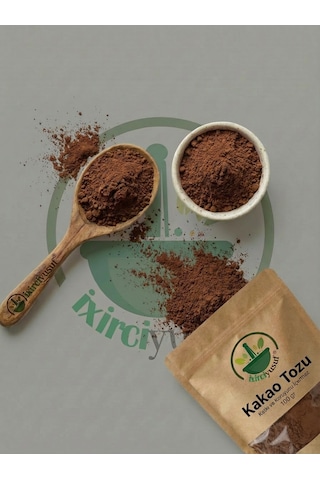 Kakao Tozu Toz Kakao Cocoa Powder Doğal 100 G