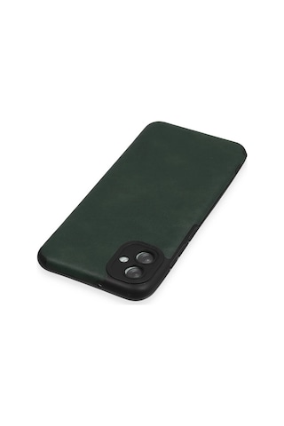 Newface - 308 - Samsung Galaxy Uyumlu A04e Kılıf Loop Deri Silikon - Csmo-tex - - Yeşil