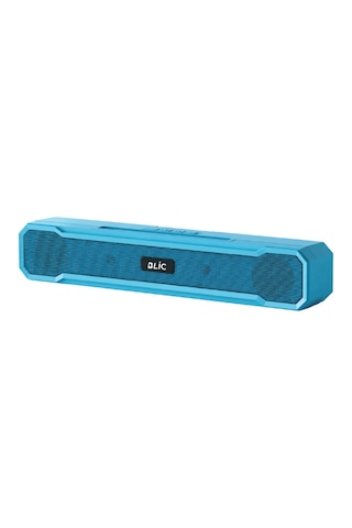 Blic Bls-85 Bluetooth 5.4 Masaüstü Soundbar Hoparlör Mavi, Telefon Standlı, 1500 Mah Şarjlı, Usb Ve