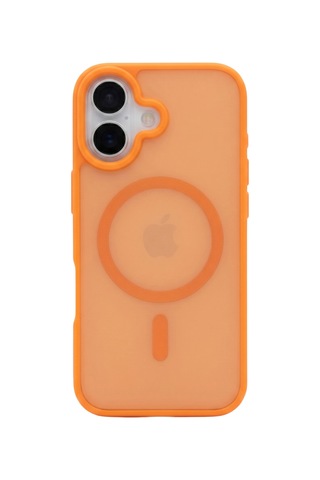 Ps iPhone Uyumlu 17 Mist Serisi Magsafe Kılıf - Turuncu