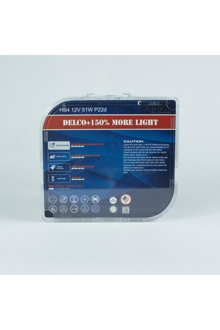 Delco U.s.a Hb4 9006 +%150 X-treme Vision Fazla Işık Ampul