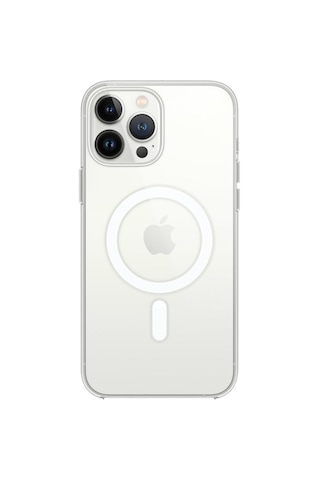 Apple İphone Uyumlu 15 Pro Max Şeffaf Sararmayan İnce Koruyucu Telefon Kılıfı