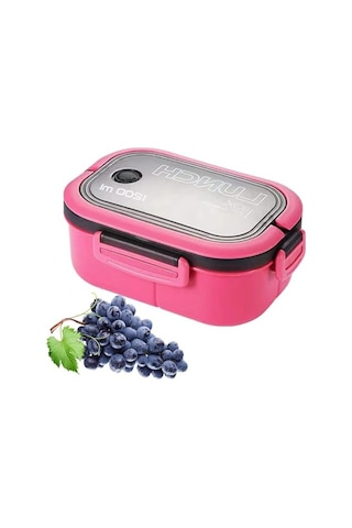 2 Katlı Bpa'sız Sefer Tası, 1200 Ml Kapasite İle Pratik Beslenme Çantası