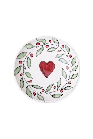 The Mia Luv Yemek Tabağı 6lı Set 20 Cm Çok Renkli