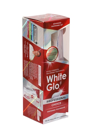 White Glo Beyazlatıcı Klasik Diş Macunu 150 G + Diş Fırçası