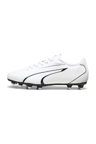 Puma Vıtorıa Fg/ag Beyaz Erkek Krampon 000000000102017258 Beyaz - Siyah
