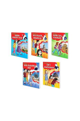 Bulutobüs İle Zamanda Yolculuk Dizisi Kutulu 5 Kitap