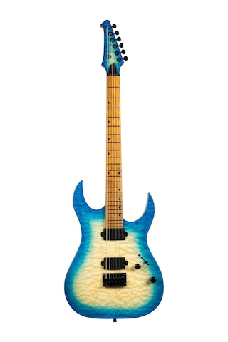 Spira S-500 Qab Elektro Gitar Trans Aqua Blue
