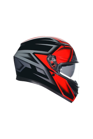 Agv Kask/k3 Mplk Compound Balck Red Çok Renkli