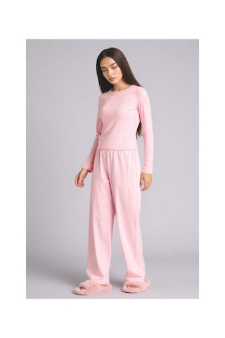 Defacto Regular Fıt Uzun Kollu 2li Takım H0722ax26sppn149 Pembe-pn149