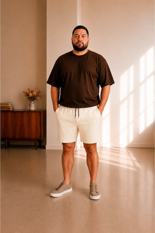 Sngl Tekstil Erkek Şort S-m-l-xl-2xl Ekru