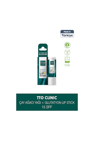 Tto Clınıc Lip Stick - Çay Ağacı Yağı & Glutatyon 15 Spf