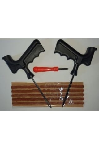 Dubleks Lastik Tamir Seti: 5 adet uzun fitil (10 yamalık)