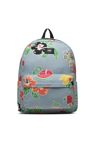 Vans Old Skool 22l Sırt Çantası Çiçekli Mavi