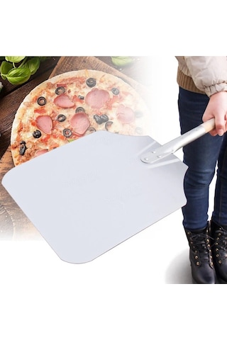 Pizza Küreği Alüminyum 70Cm - Hamur Küreği