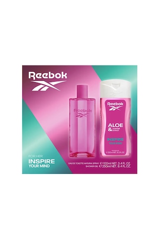 Reebok Inspire Edt 100 Ml + Shower Gel 250 Ml Kadın Parfüm Seti Ferah