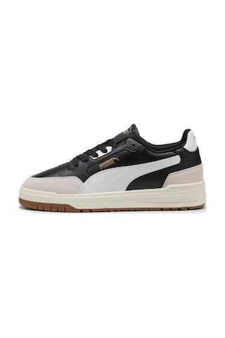 Puma Shuffle Downtown Siyah - Beyaz Erkek Sneaker 402596-07 Siyah - Beyaz