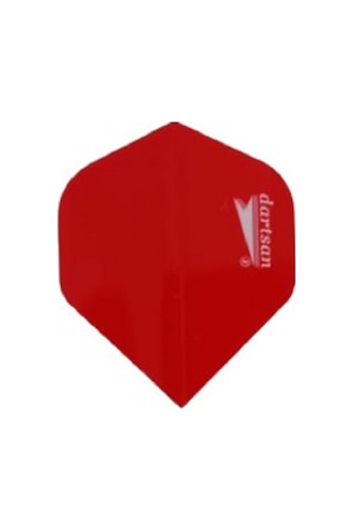 60 Adet (20 Set) Dartsan Dart Flight-Flayt. Kırmızı. 100 Micron P