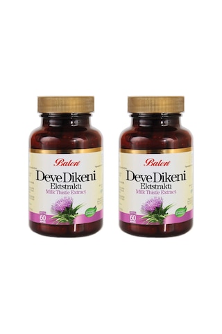 Balen Deve Dikeni Ekstraktı Kapsül 375 Mg 60 Kapsül 2 Adet