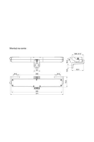 Pencere Açma-Kapama Motoru 220 V Kirli Beyaz