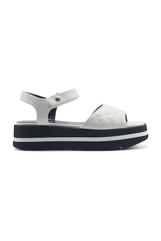 Nine West Orkessa 5fx Beyaz Kadın Düz Sandalet 000000000101944958 Beyaz