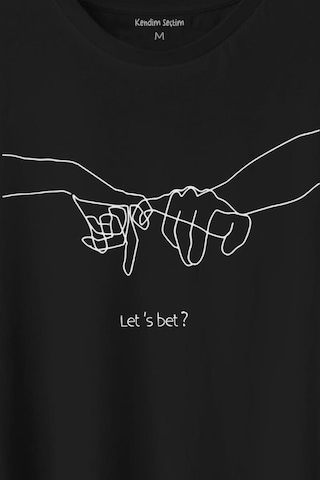 İddia Sevgili Minimal Baskılı Tişört Unisex T-shirt 001
