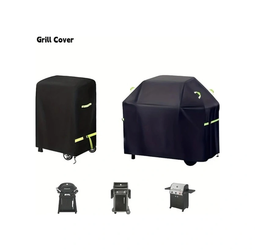 Trendooze Sunshine022 Siyah 145x60x120cm 420d Oxford Mangal Kapağı Reflektif Tutamak Ve Bağcık