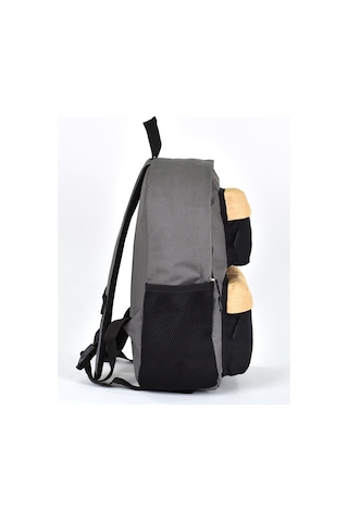 Fossil Unisex Çok Gözlü Günlük Seyahat Okul Sırt Çantası Gri 9503