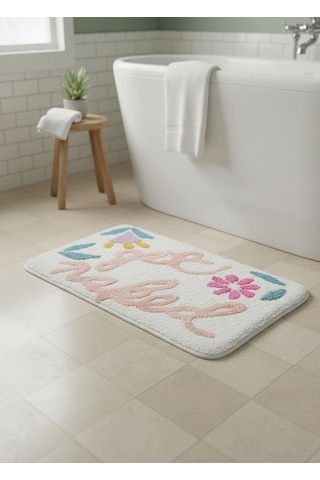 The Mia Get Naked Banyo Paspası 60x100 Cm Çok Renkli