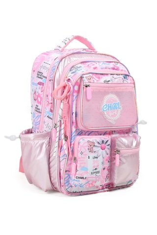 Dream Blossom Okul Ve Günlük Kullanım Çantası Pembe Açık
