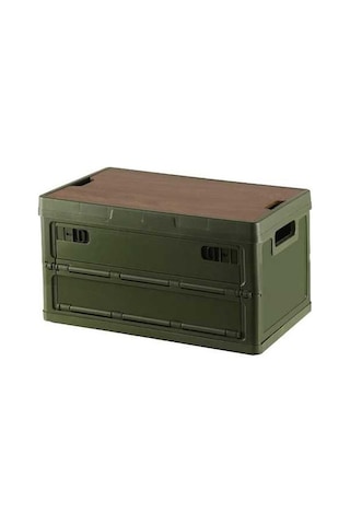 Createtech Yeşil 30l Organizatör Kutu Araba Bagaj Çöp Vaka Suntek Gb Çok Renkli