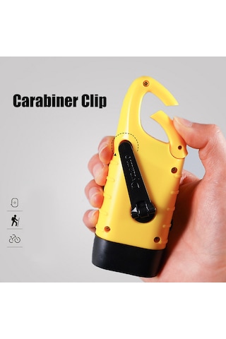 Jeemson Led Fener, Güneş Enerjisi Ve Elle Çevirme İle Şarj Edilebilir, Kamp Ve Acil Durumlar İçin Dayanıklı Asker Yeşili El Feneri Yeşil