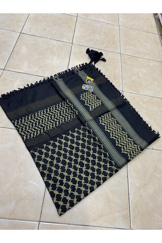 Artworkanatolia Siyah Haki Yeşili Dokuma Yeşil