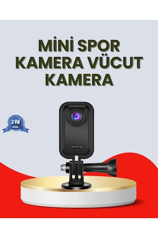 Günlük Kullanıma Uygun Mini Video Kamera Vlog Çekimleri İçin -