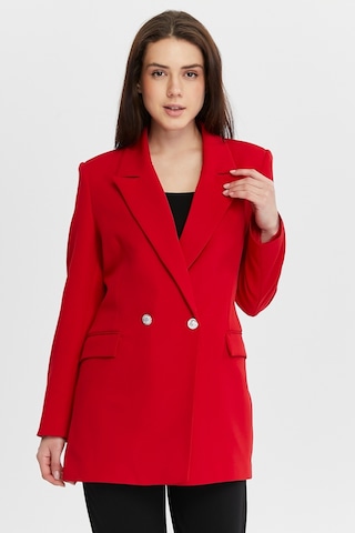 Oversize Dokuma Blazer Ceket 001
