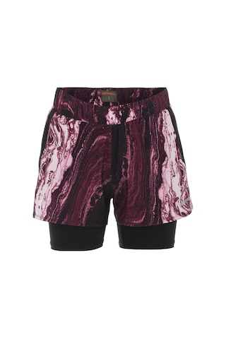 Merrell Merrell Kadın Koşu Şortu Reach P Beyaz/siyah/gri 27055 Bordo