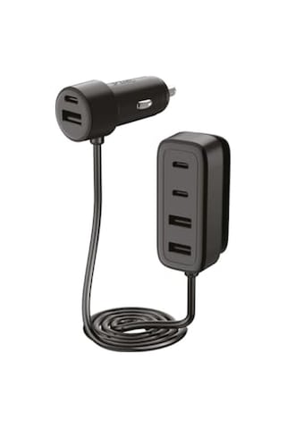 Ttec Smartcharger 6sı 1 Arada Pd 90w Araç Hızlı Şarj Aleti 3 Usb-c+3 Usb-a