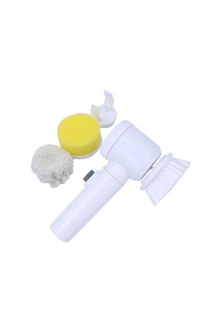 Yaozixa Üç Fırça Başlığı Ve Kancası Olan Çok İşlevli Elektrikli Temizleme Fırçası Yd080