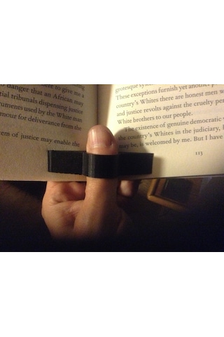 Kitap Yüzük Tutucu Rahat Tek Elle Kitap Okuma Yüzüğü Aparatı