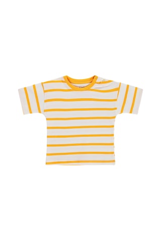 Civil Baby Çizgili 6-18 Ay Tişört - Hardal